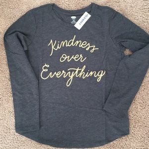 “Old navy” girls long sleeve T-shirt, brand new